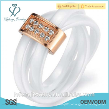2015 Beste Qualität weiße keramische Ringe, Hochzeits-Bänder und Ringe